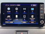 純正9インチナビです。フルセグTV・DVD再生可能!Bluetoothでお好きな音楽お聞きいただけます。