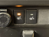 シートヒーター装備!エアコンに比べて暖まるスピードが速いので冬でも快適に過ごせます