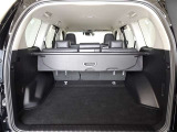 5人乗車時でも十分なスペースのトランクルームです。