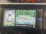 【パノラマモニター】専用のカメラにより、上から見下ろしたような視点で360度クルマの周囲を確認することができます☆死角部分も確認しやすく、狭い場所での切り返しや駐車もスムーズに行えます。