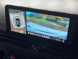 【アラウンドビューモニター】専用のカメラにより、上から見下ろしたような視点で360度クルマの周囲を確認することができます☆死角部分も確認しやすく、狭い場所での切り返しや駐車もスムーズに行えます。