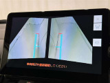 サイドモニターがあれば、見えにくい側方下部も確認可能できます。