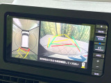 【パノラマモニター】専用のカメラにより、上から見下ろしたような視点で360度クルマの周囲を確認することができます☆死角部分も確認しやすく、狭い場所での切り返しや駐車もスムーズに行えます。