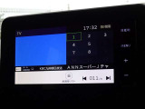 地デジ対応、フルセグデジタルTV放送が視聴できます。