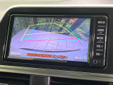 【バックカメラ】駐車時に後方がリアルタイム映像で確認できます。大型商業施設や立体駐車場での駐車時や、夜間のバック時に大活躍!運転スキルに関わらず、今や必須となった装備のひとつです!