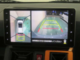 パノラミックビューモニター搭載。カメラで車両周囲の状況を映し出すため、狭い場所での駐車などに役立ちます。