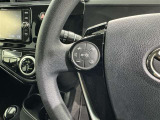 ステアリングスイッチ装備!運転しながら手元でオーディオの操作などができます。