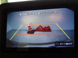 バックカメラを装備しています、車庫入れもラクラクです。