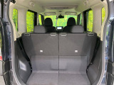 普段のお買い物や通勤、送迎等に十分な荷室スペースを確保しております。セカンドシートを倒すと、大きな荷物の積載も可能です♪