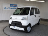 スマートアシストIII搭載!日本の働く人を支える車の代表ともいえる軽バン!アウトドアやレジャーのカスタマイズベースとしてもお使いいただけます!便利なLEDライト・両側スライドドア・社外ナビ・ETCを装備!