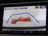 バックガイドモニターを装備しています、車庫入れもラクラクです。