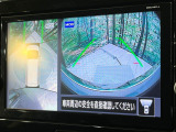 【アラウンドビューモニター】専用のカメラにより、上から見下ろしたような視点で360度クルマの周囲を確認することができます☆死角部分も確認しやすく、狭い場所での切り返しや駐車もスムーズに行えます。