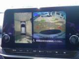 アラウンドビューモニター付きなのでバックも安心です。