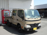 ディーゼル、4WD、マニュアル、ABS、Wキャブ、アースカラー、荷台内寸約:L204&times;W165&times;H41