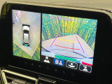 【全方位モニター用カメラ】専用のカメラにより、上から見下ろしたような視点で360度クルマの周囲を確認することができます☆死角部分も確認しやすく、狭い場所での切り返しや駐車もスムーズに行えます。