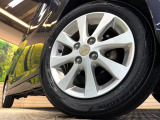 【純正14インチアルミホイール】外観にマッチした純正アルミホイールを装着しております。各種社外アルミホイールや、スタッドレスタイヤも取扱いしております。是非ご相談ください♪
