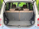 普段のお買い物や通勤、送迎等に十分な荷室スペースを確保しております。セカンドシートを倒すと、大きな荷物の積載も可能です♪