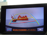 バックガイドモニターを装備しています、車庫入れもラクラクです。