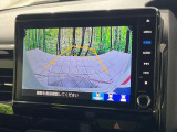 【バックカメラ】駐車時に後方がリアルタイム映像で確認できます。大型商業施設や立体駐車場での駐車時や、夜間のバック時に大活躍!運転スキルに関わらず、今や必須となった装備のひとつです!