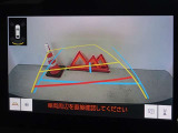 バックガイドモニターを装備しています、車庫入れもラクラクです。