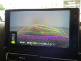 駐車も安心のバックモニターです。