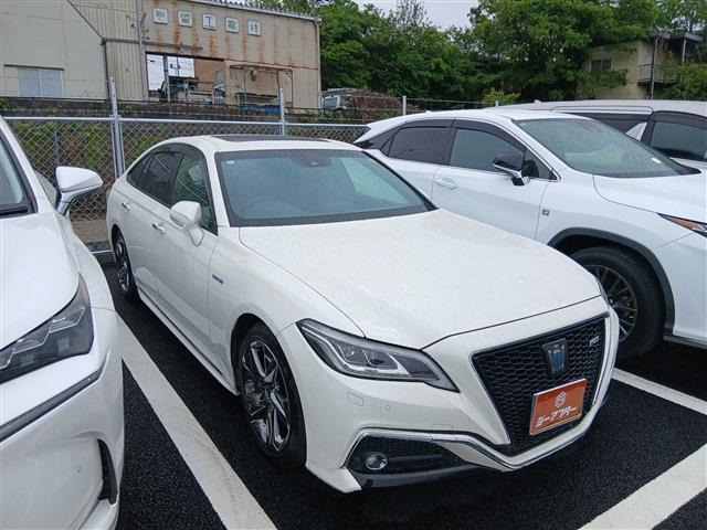 クラウン ハイブリッド 2.5 RS アドバンス サンルーフ 純正ナビ フルセグTV