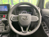 ステアリングも使用感が少なく、きれいな状態となっております♪