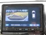 車庫入れ・駐車を安心サポート!バックカメラ装備です。