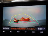 バックガイドモニターを装備しています、車庫入れもラクラクです。