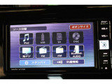 CD・DVD・SDオーディオ・Bluetoothオーディオ再生可能。フルセグTV視聴可能。