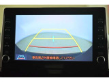 バックガイドモニターで、後方を確認しながら安心して駐車することができます。運転初心者も熟練者も必須の機能ですよ!