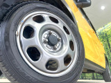 【純正15インチアルミホイール】外観にマッチした純正アルミホイールを装着しております。各種社外アルミホイールや、スタッドレスタイヤも取扱いしております。是非ご相談ください♪