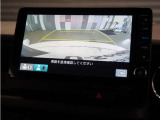 【バックカメラ】後退時も安心。リバース連動で画面が切り替わるのでとっても便利。