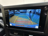 バックモニター装備!駐車時等に活躍♪ ガイドライン付きで、自信が無くても O.K♪ 一度体験すると、無くてはならないものですよ☆