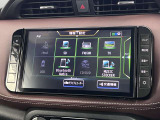 日産オリジナルナビゲーションシステム。TV・CD・DVD再生・Bluetooth接続可能です。