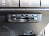 ETC車載器付きです。高速道路の料金所もスムーズに通過できます。