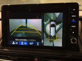 全方位モニターがついています! 車の周囲を360&deg;安全確認できるので、普段の駐車はもちろんの事、縦列駐車や幅寄せの際にも活躍してくれますよ。
