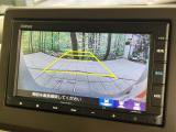 【バックカメラ】駐車時に後方がリアルタイム映像で確認できます。大型商業施設や立体駐車場での駐車時や、夜間のバック時に大活躍!運転スキルに関わらず、今や必須となった装備のひとつです!