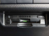 ETC車載器付きです。高速道路の料金所もスムーズに通過できます。
