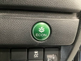 ★ECONスイッチ★ エコドライブを加速しよう!スイッチをONにすると、運転の仕方によるロスを抑え込み燃費をよくするようクルマが頑張ります(*^ー^*)燃費向上にチャレンジ♪