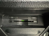 ETC車載器付きです。高速道路の料金所もスムーズに通過できます。