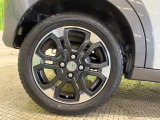 【純正15インチアルミホイール】外観にマッチした純正アルミホイールを装着しております。各種社外アルミホイールや、スタッドレスタイヤも取扱いしております。是非ご相談ください♪