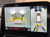 複数のカメラを駆使して車を上から見下ろした視点を合成!高精度で駐車をサポートするパノラミックビューモニター!