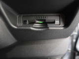 ETC車載器付きです。高速道路の料金所もスムーズに通過できます。