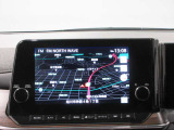 NissanConnectナビゲーション9インチの大画面ナビ、機能もたくさん、ぜひ一度触れてみてください スマートフォンのワイヤレス充電やAppIeCarPIayワイヤレス接続にも対応