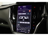 エアコンの設定やアイサイトなどの車両設定機能を集約。タッチパネルを採用しているので、直接タッチで操作が出来ます。