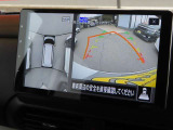 全周囲カメラでどんな時でも落ち着いて駐車できます!さらにクリアランスソナー装備、障害物を音でお知らせ!