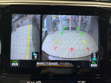 【サイド&バックカメラ】停車・駐車時に死角になりがちな運転席から見えづらいサイドとリアの障害物を確認できます!雨天時や夜間などは特に活躍してくれるアイテムです。