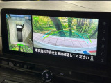 【アラウンドビューモニター】専用のカメラにより、上から見下ろしたような視点で360度クルマの周囲を確認することができます☆死角部分も確認しやすく、狭い場所での切り返しや駐車もスムーズに行えます。