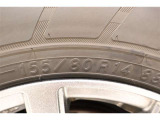 155/80R14    車両装着タイヤサイズです。 タイヤのご相談も石川トヨペットカローラにお任せください